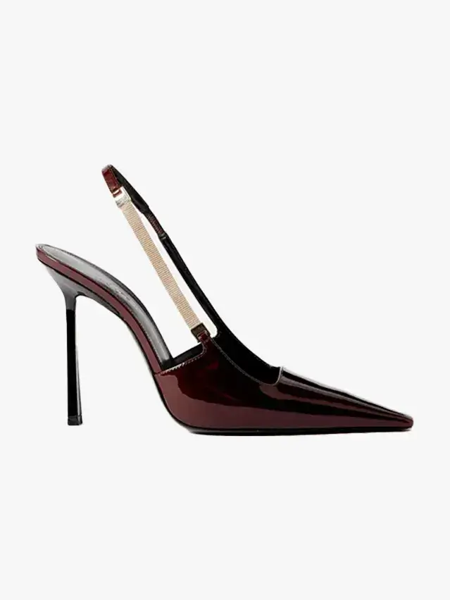 Pointy toe heels 2024 shoe