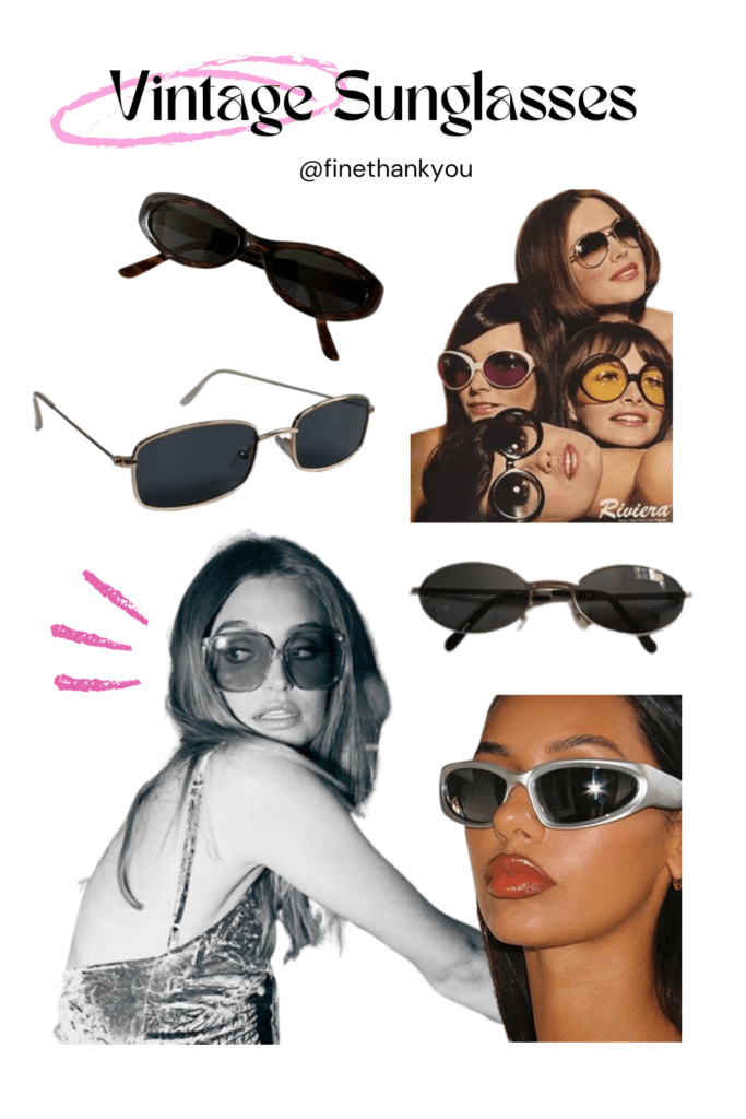 Vintage Sunglasses Summer 2024 Trends